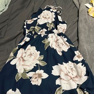 NWT Dynamite Halter Floral Dress